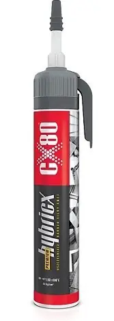 Ekspresowa dostawa CX-80 Klej uszczelniacz Hybricx premium czarny 210g